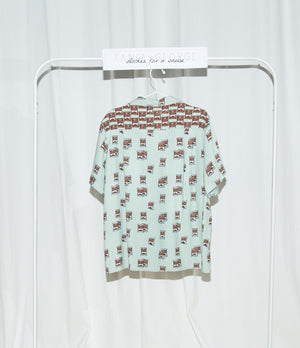 Short Sleeve Printed Shirt - Bushar