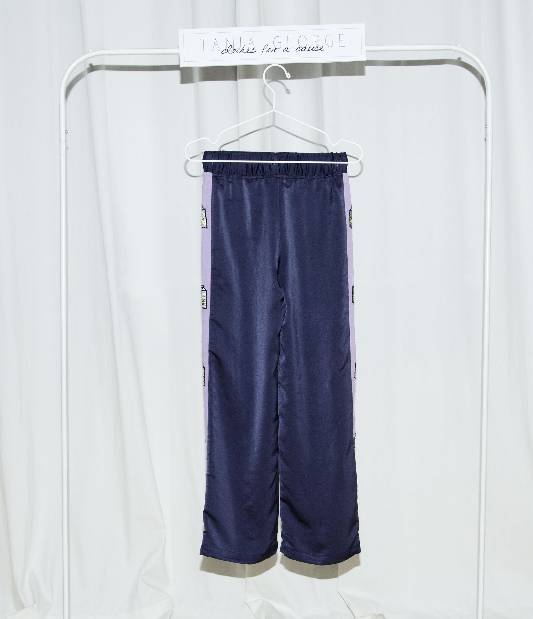 Track Pants with Side Embrodiery - Unisex