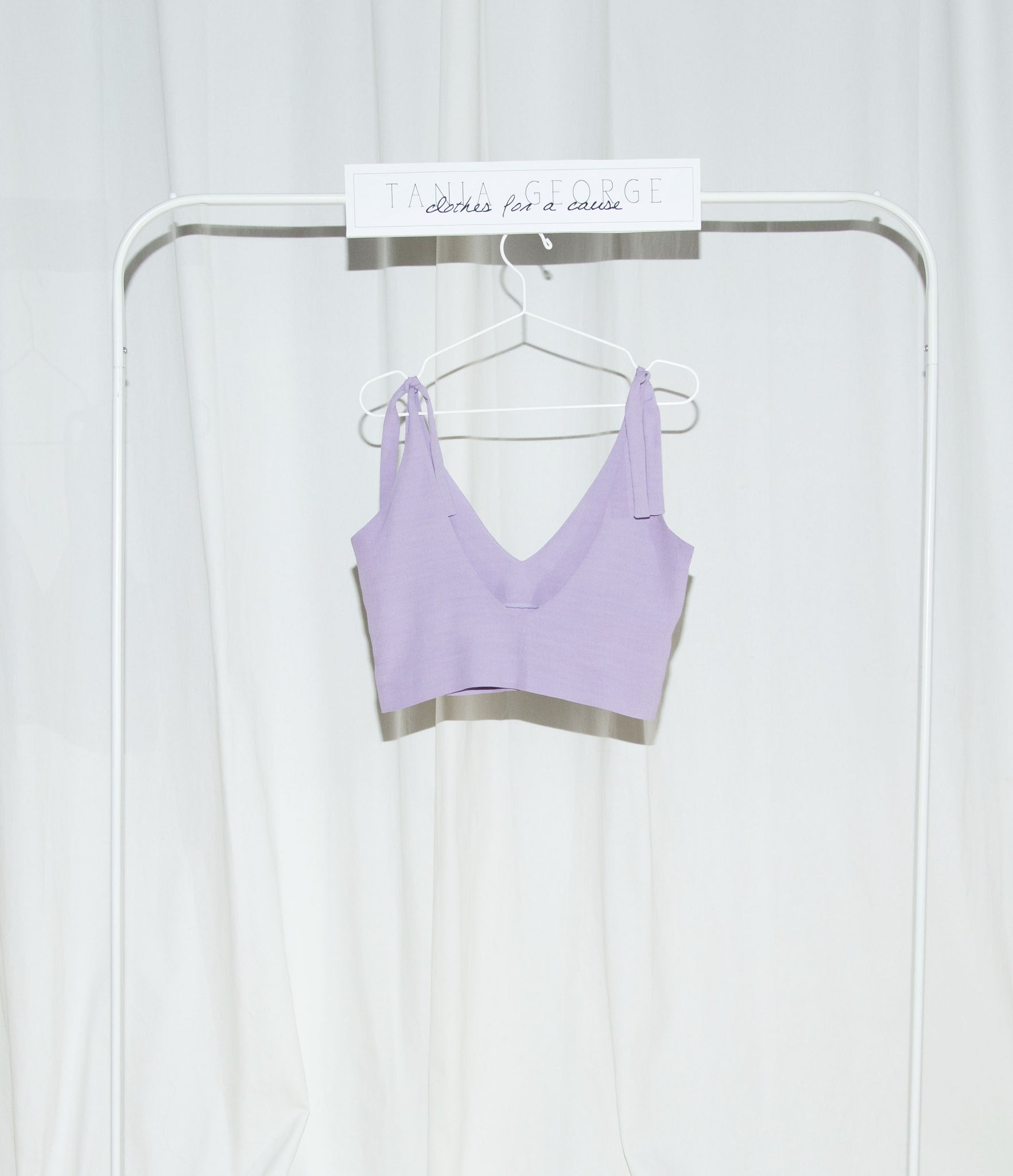 Low Cut Top - Lavender