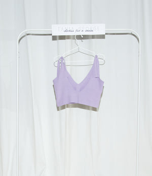 Low Cut Top - Lavender