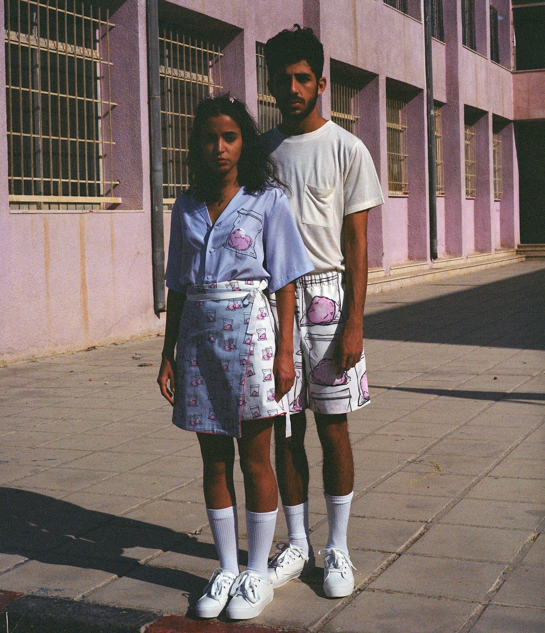 Cotton Candy Wrap Skirt