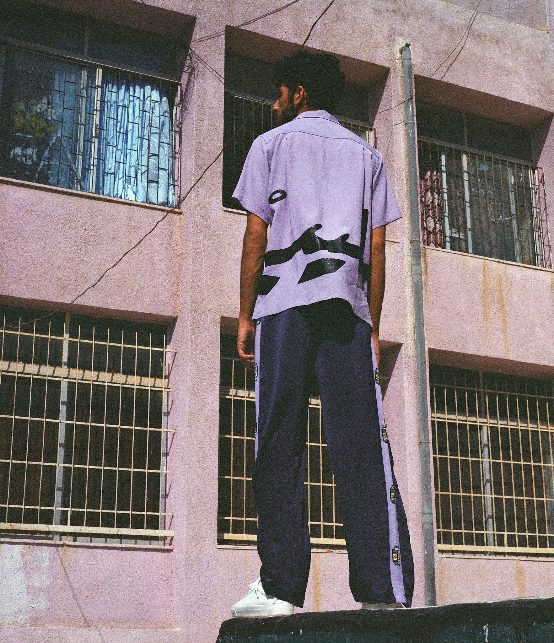 Track Pants with Side Embrodiery - Unisex