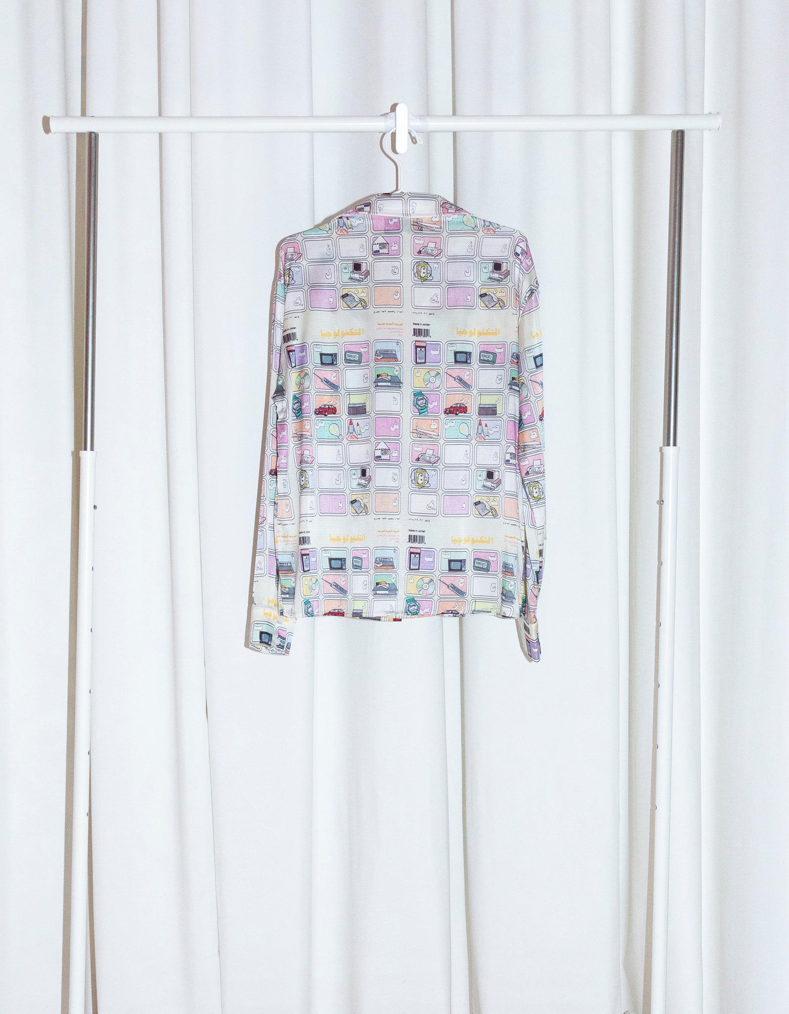 Alphabet Silk Shirt