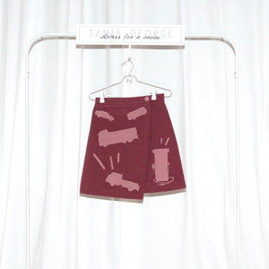 Wrap Short skirt - Tuti Color