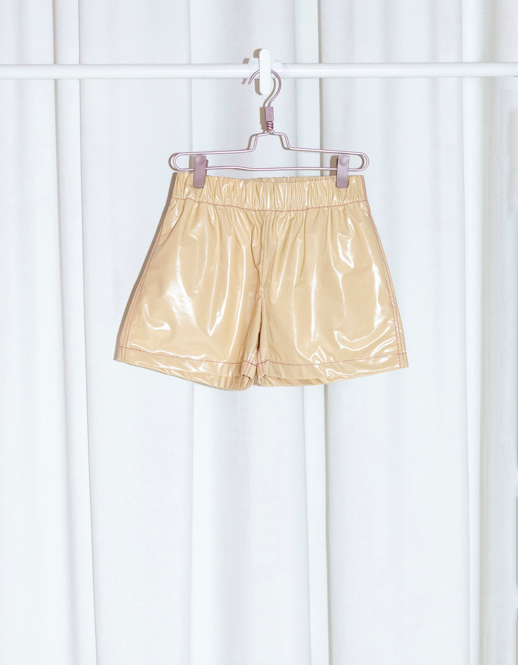 Women's Faux Leather Shorts