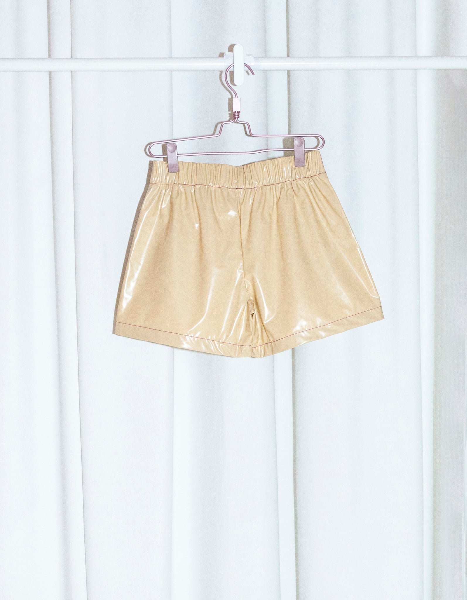 Women's Faux Leather Shorts