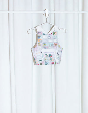 Alphabet Halter Top